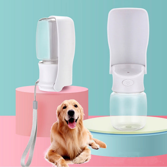 Portable Dog Water Bottle - Foldable Dispenser