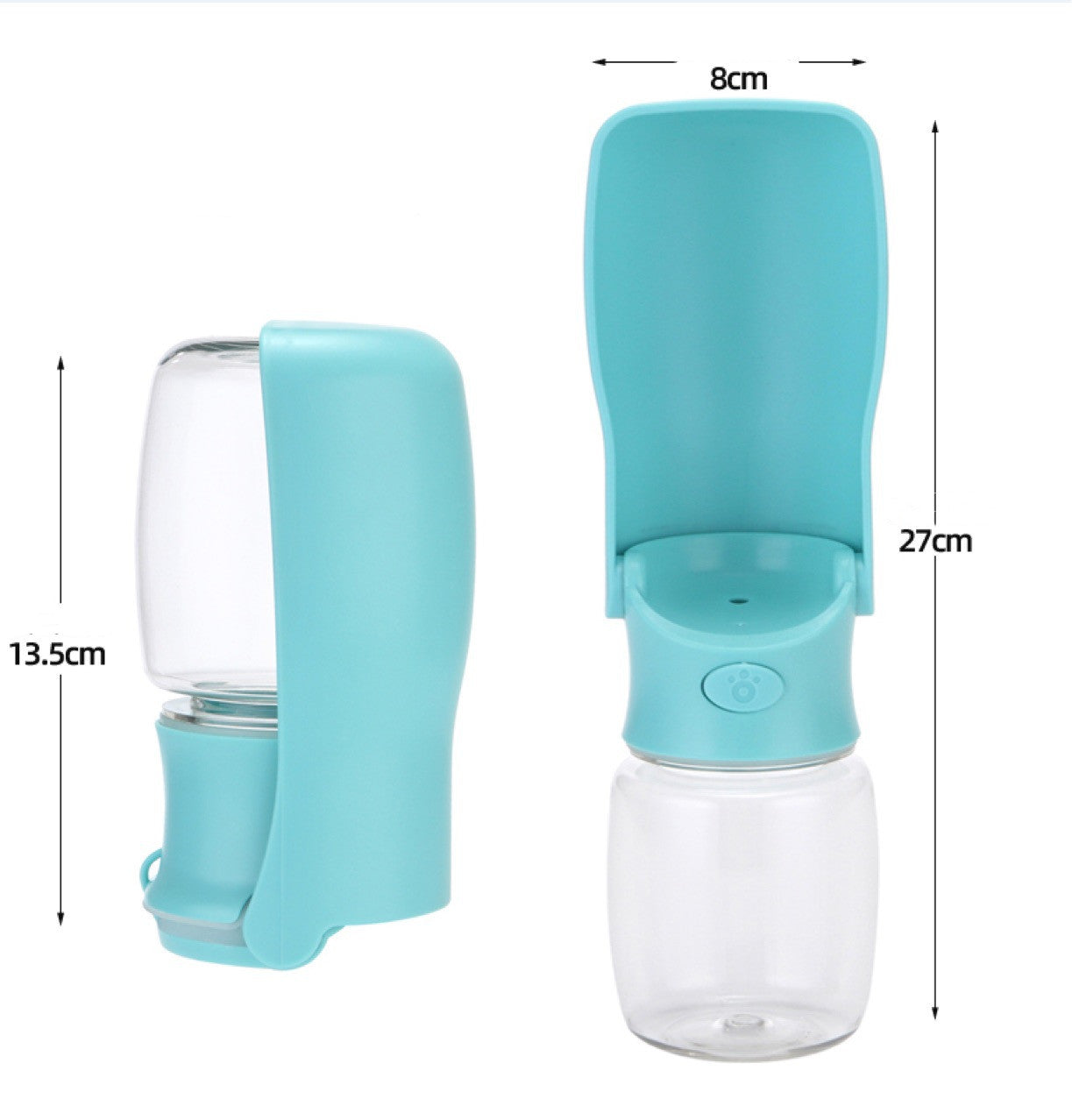 Portable Dog Water Bottle - Foldable Dispenser