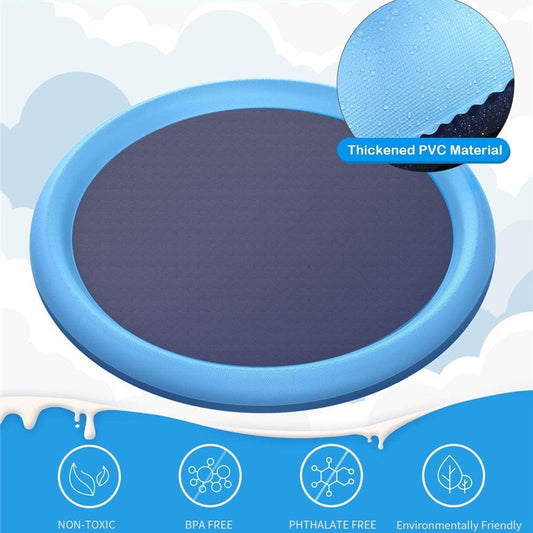 Dog Splash Pad - Summer Water Play Mat
