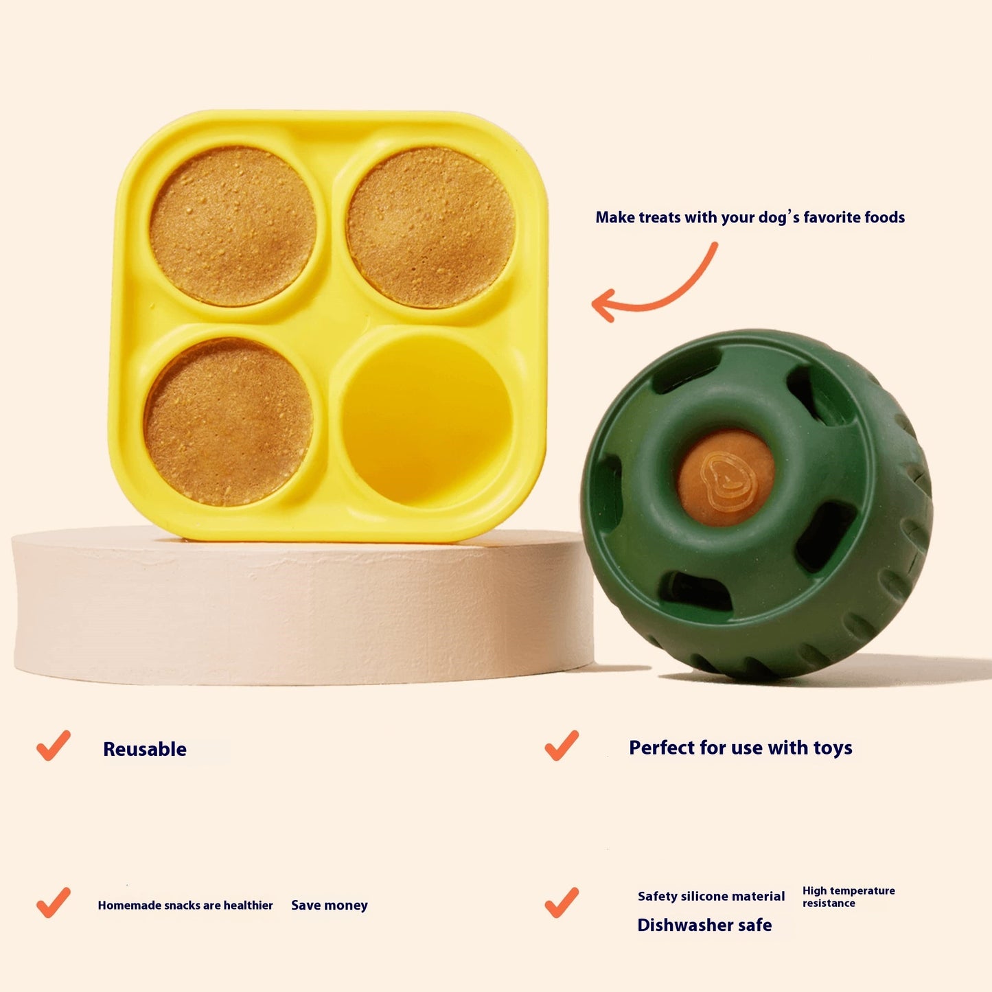 Slow Feeder Dog Bowl - Silicone Food Puzzle