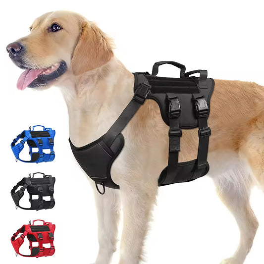 Tactical Dog Harness - Reflective No-Pull Vest