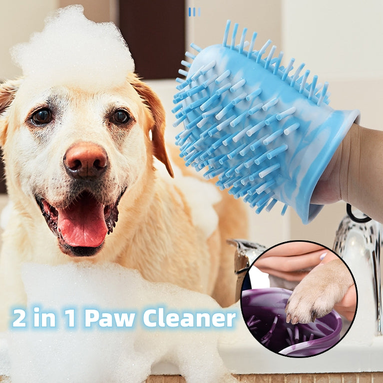Dog Paw Cleaner Cup - 2-in-1 Portable Washer